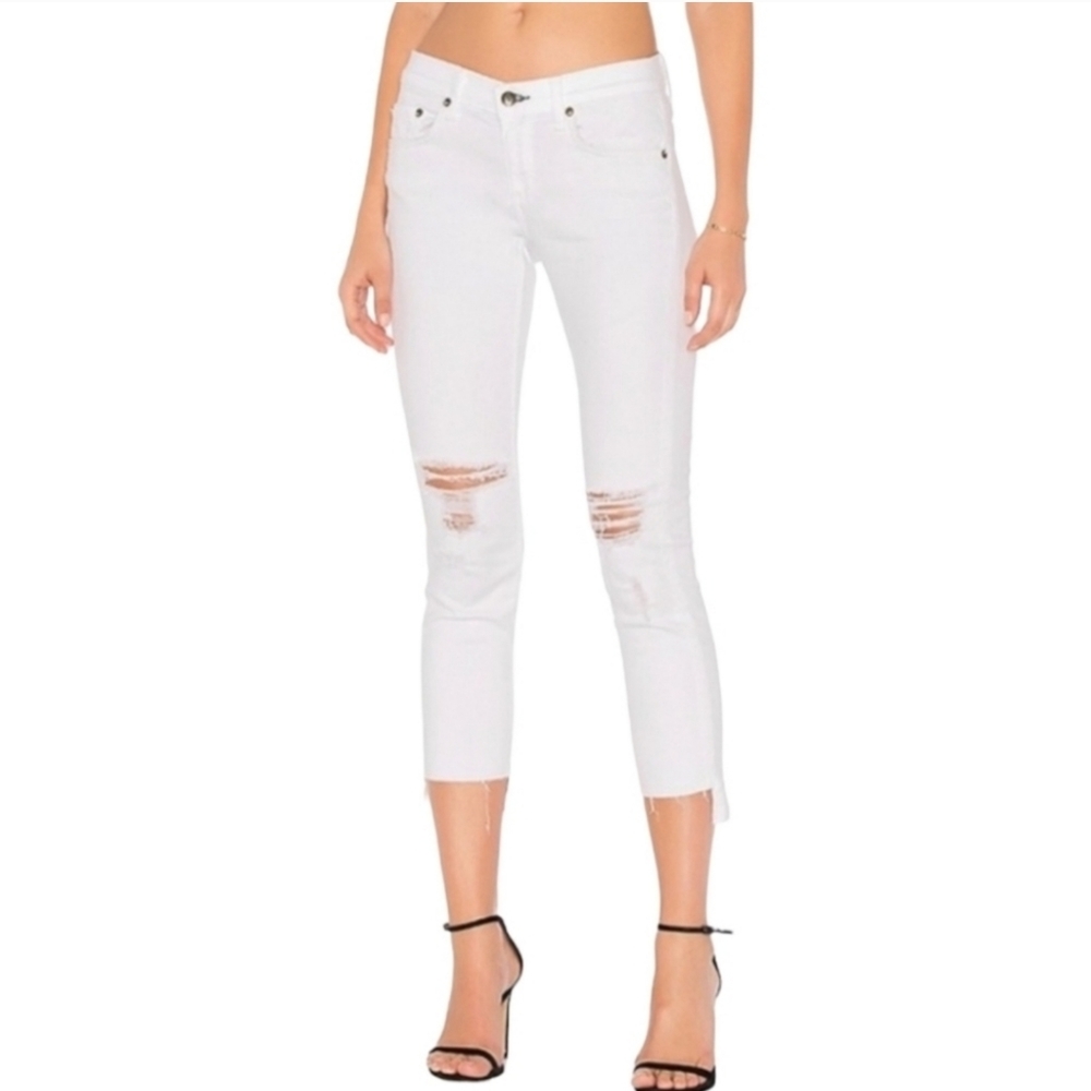Rag & Bone Dre Capri Distressed Jeans NWT *IR* - 30
